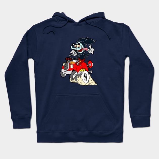 Toon Mouse Fink Hoodie by RobotGhost